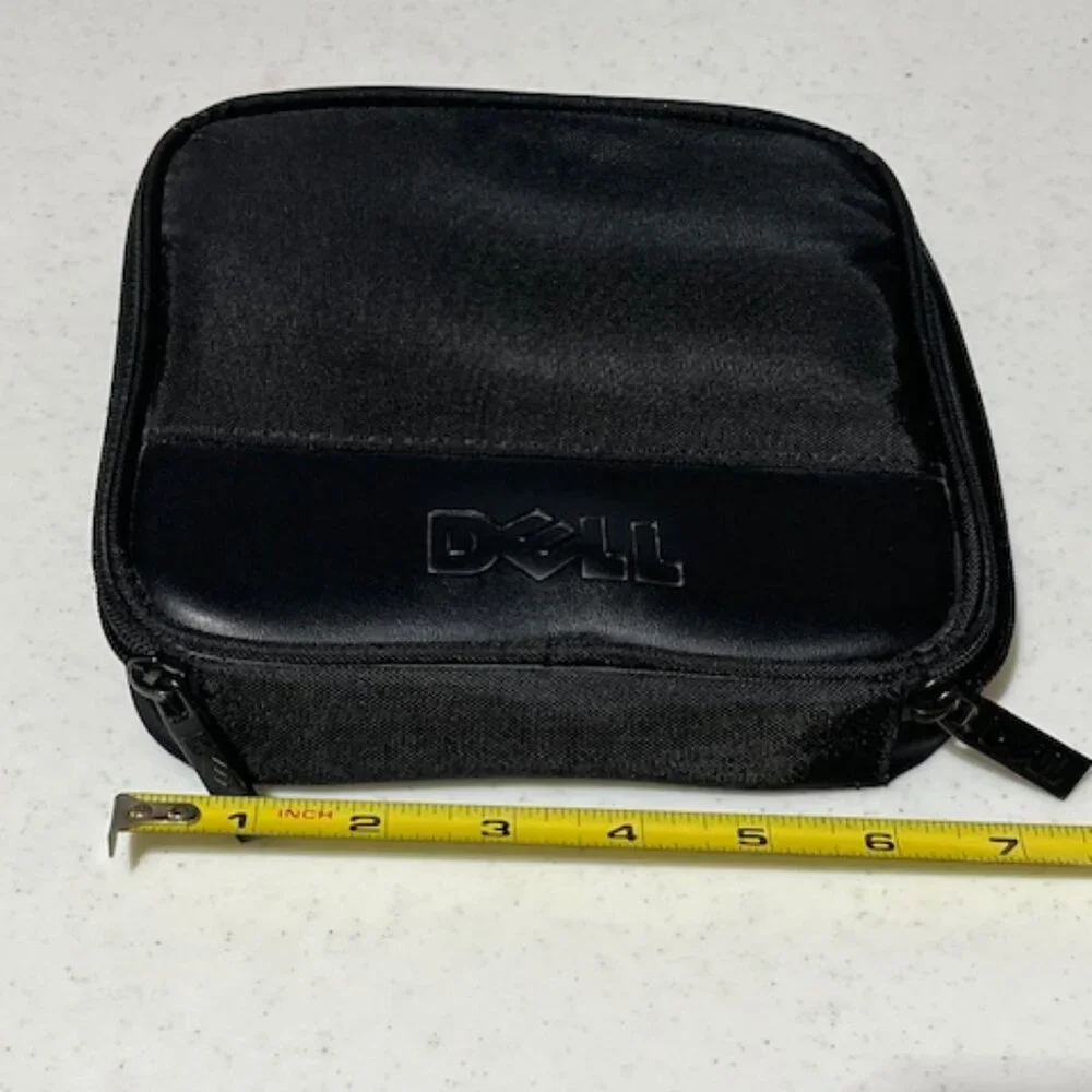 DELL Zip Around Portable CD/DVD/Computer Accessory Cushioned Travel Case 7